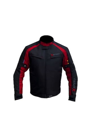 Xspeed War 4 Mevsimlik Korumalı Motosiklet Montu Kırmızı
