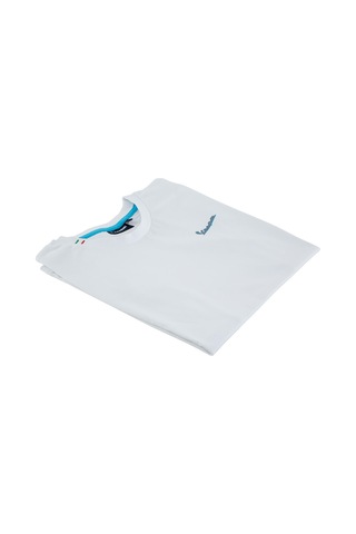 Piaggio Vespa Logo Kadın T-shirt Beyaz / Pıaggıo