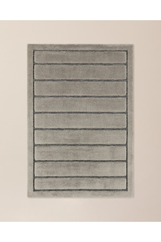 Madame Coco Foıson Halı - Gri - 200x300 Cm 8684427026861