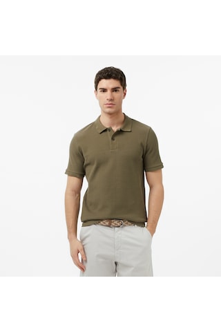 Nautica Erkek Yeşil Slim Fit Polo Yaka T-shirt Düz K65302t Yeşil