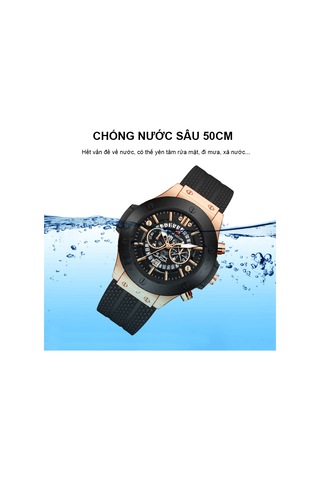 Skycity 215fh Kuvars Kol Saati - İthal Hareket, Derin Su Geçirmezliği, Işıklandırılmış Ekran, Korozyon Ve Çizik Dayanıklı Cam Altın