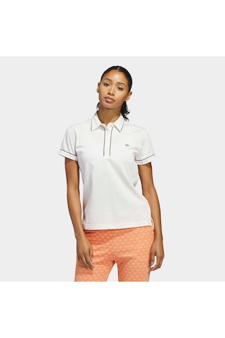 Adidas Originals Solid Kadın Beyaz Polo Tişört Kb8598