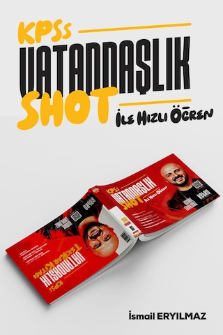 2026 Model Kpss Vatandaşlık Shot İle Hızlı Öğren Tekrar Kitabı İsmail Eryılmaz Retro Yayınları