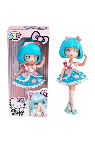 Hello Kitty Moda Bebek Lisanslı Kawaii Koleksiyon Oyuncağı 002