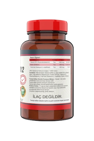 Nevfix B12 Folic Acid&Biotin 120 Tablet