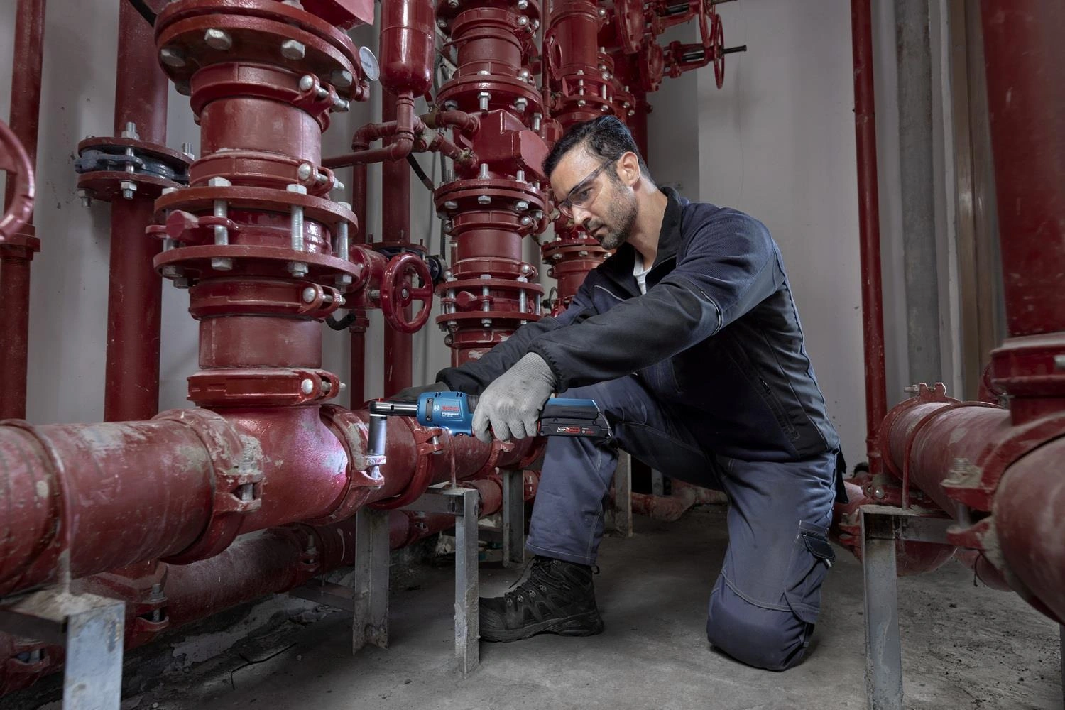 Bosch Grc 18v-60 1x4 Ah Procore Akülü 3/8" Köşeli Somun Sıkma Makinesi