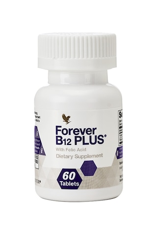 Forever B12 Plus Folik Asit ve B12 İçeren Takviye Edici Gıda 60 Tablet