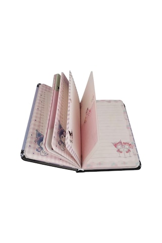 Victoria's Journals Vj Kuromi Squishi Günlük, A6 192 Sayfa.renkli 100gr. Kağıt Günlük Not Defteri Noktalı