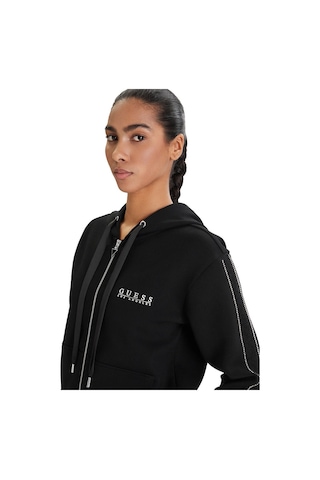 Guess Eco Vıctoıre Kadın Sweatshırt W6rq12kbye2-jblk Siyah