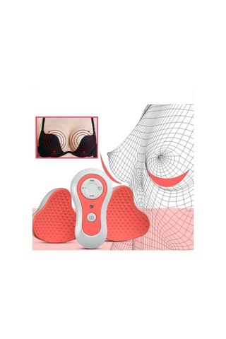 Dm Şarj Edilebilir Elektrikli Göğüs Masaj Aleti - Turuncu Renk, Rahatlatıcı