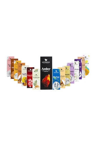 Layansaa 16 Paket 320 Adet Tütsü 16 Farklı Aroma