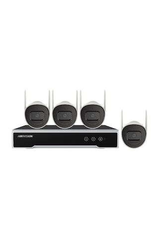 Hıkvısıon - Nk42w0h-1t Kablosuz Ip Kamera Seti 4 Lü Set Neotechmarket Specıal Serıes
