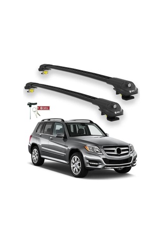 Turtle Mercedes-benz Glk-class X204 2009-2015 Ara Atkı Air1 Siyah