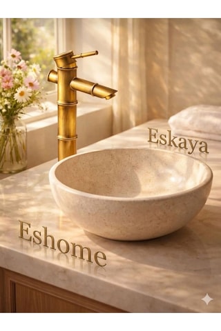 Lüks Banyo Bataryası Pirinç Gövde Çanak Lavabo Uyumlu Modern Tasarım Musluk Diğer