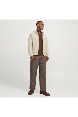 Jack&jones Perfect Bomber Erkek Bej Kapüşonlu Ceket Bej
