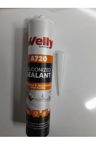 Welly Silikonize Mastik Beyaz 500gr Beyaz