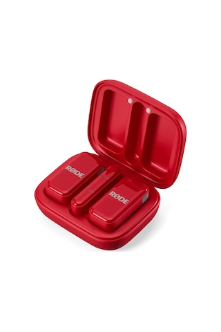 Wireless Micro: Kırmızı: Usb-c Ultra Kompakt Kablosuz Mikrofon