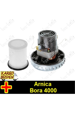 Arnica Bora 4000 Süpürge Motoru Ve Hepa Filtre (496282539)