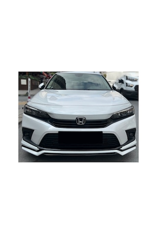 Honda Civic Fe Ön Ek Plastik Siyah Karlık-ön-ek-bodykit 2022 2023 2024 2025