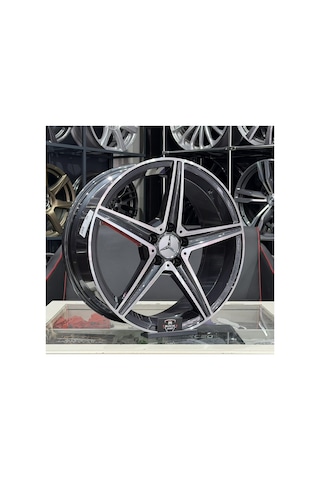 19 İnç 5x112 Titan Diamond Ön Arka Mercedes C180 C200 Amg Jant Modeli 4adet