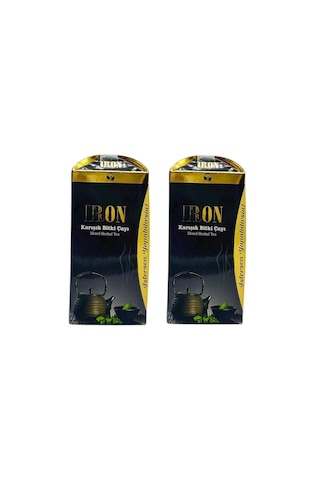 Iron Bitkisel  Çay 2 Li Set