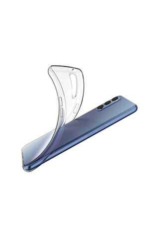 Oppo Reno 4 Kılıf Zore Süper Silikon Kapak Renksiz