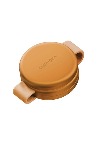 Energea Alumag Trio 3in1 Katlanabilir Qi2 Destekli 15w Telefon Saat Apple Uyumlu AirPods Masaüstü Hızlı Şarj Standı - Turuncu