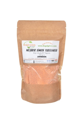 Doğal Gelsin Meşhur Simav Ev Tarhanası Kraft Kese 350 G