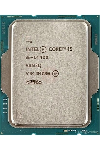 Intel Core İ5 14400 29.5mb 10çekirdekli O/b Hd Vga 1700p 65w Kutusuz+fansız