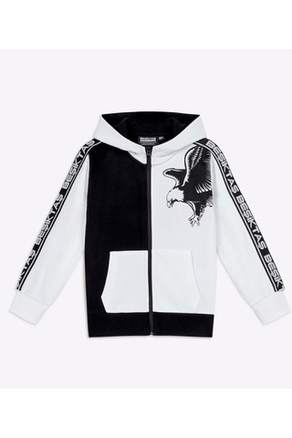 Beşiktaş Kartal Baskılı Kapüşonlu Çocuk Sweat Kutulu 001