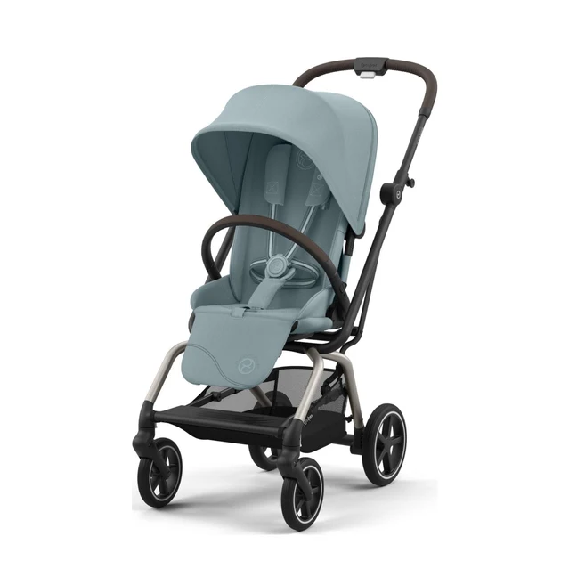 Cybex Eezy S Twist+2 Travel Sistem Stormy Blue & Aton Steel Grey
