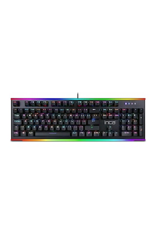 Inca IKG-451 Empouse II Brown Switch Usb Kablolu RGB Mekanik Gaming Q Klavye