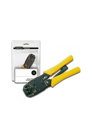Digitus DN-94004 Sıkma Pensesi ve Kablo Sıyırma Aleti Digitus DN-94004 Sıkma Pensesi ve Kablo Sıyırma Aleti