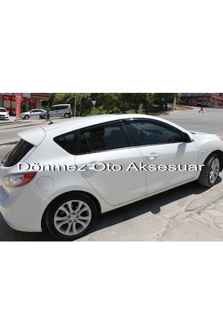 Mazda 3 Mügen Cam Rüzgarlığı Hb 2009-2014 Arası 4 Lü Çift Kelebek N11.20170