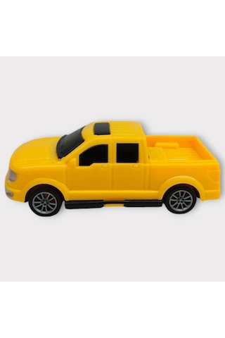 Çek Bırak Arabalar 10 Cm - Sarı Pick-up