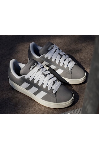 Adidas Grand Court Alpha 00s Erkek Günlük Ayakkabı Jr0542 Gri Gri