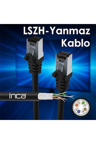 Inca Icat7-500ag Outdoor S/ftp 23 Awg Lszh Network Kablo