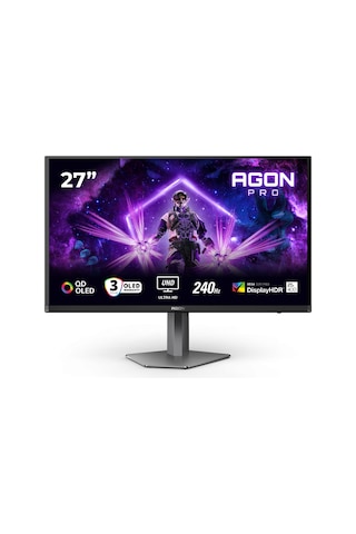 Aoc Ag276uzd 27 240hz 0.03ms 4k Qd-oled Hdr400 Rgb Usb-c Cece5aoc0121