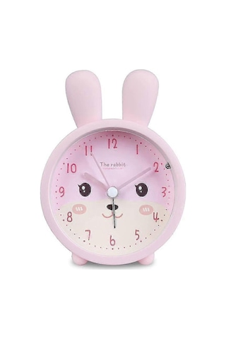 Kızlar İçin Tik Tak Sesi Çıkarmayan Çocuk Çalar Saat, Tavşan Çocuk Çalar Saat Sessiz Çalar Saat W Souv Diğer