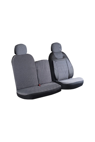 Kia Bongo 2+1 Ön Koltuk Kılıf Seti Füme Kia Bongo 2+1 Ön Koltuk Kılıf Seti Füme