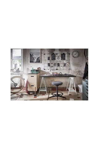 Ikea Mıttback Çalışma Masası Ayağı, Beyaz, 58x70/93 Cm