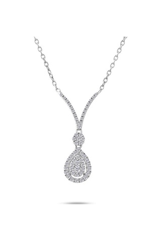 0.20 Karat Tasarım Pırlanta Kolye 06260194