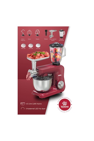 Sinbo SMX-2775 1500 W 3 In 1 Stand Mikser