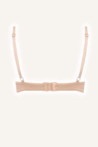 Defacto Micro Kaplı Full Push Up Balenli Tişört Bra T8478az26spbg314 Bej-bg314