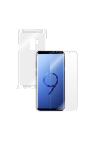Exquıs Samsung Galaxy G965 S9 Plus Uyumlu Ön Ve Arka Koruma 360 Full Kaplama - Şeffaf