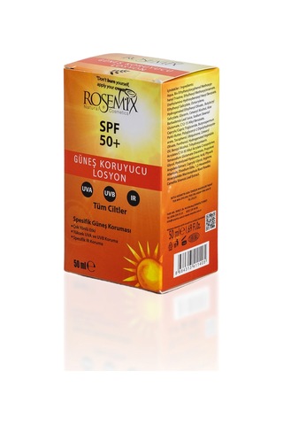 Rosemix - 807 - - Güneş Koruyucu Losyon +50 Spf - 2 Adetlik - Spt-gld - Set Ürün