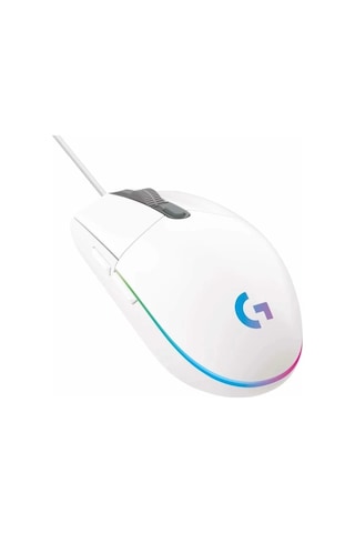 Logitech G203 Kablolu Gaming Mouse + Pad Beyaz Mouse Diğer