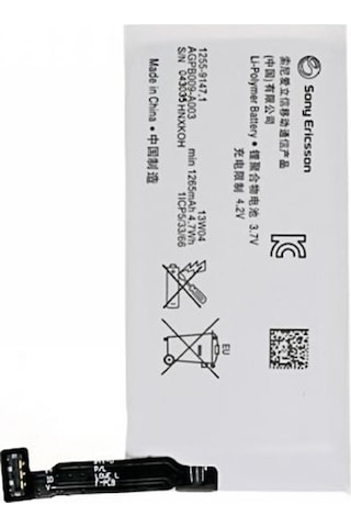 Sony Xperia Go St27İ Batarya Pil Agpb009-A003