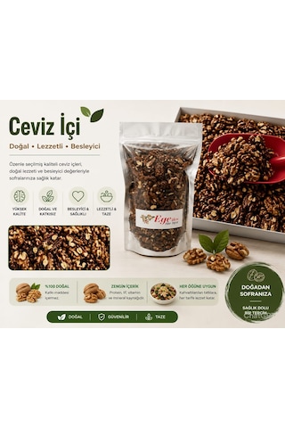 Yerli Ata Tohumu Topak Cinsi Yağlı Kabuklu Ceviz 1 KG