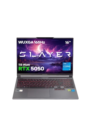 Game Garaj Slayer X5T-5050-C3 i5-13500HX 32 GB 2 TB RTX5050 16" Free Dos Dizüstü Bilgisayar